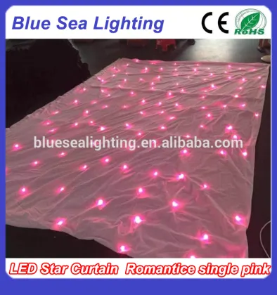 Professional LED curtain star cloth led curtain light