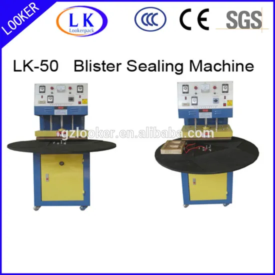 Hot blister pack machine