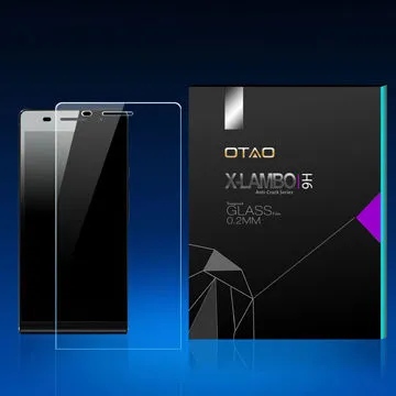 Super anti-crack tempered-glass screen protector for Huawei Ascend P6 with the best factory price