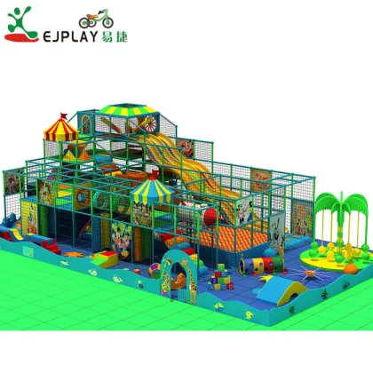 Soft Play Ball Pit and Slide: Children's Indoor Climbing Structures for Playgrounds