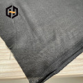 Black woven polyester lining fabric for dress