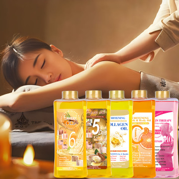 Wholesale 1L Organic Turmeric Collagen Vitamin C Argan Stretch Mark Essential Body Oil