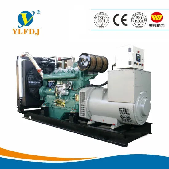 6 cylinder 4 stroke 300KW/375kva diesel generator