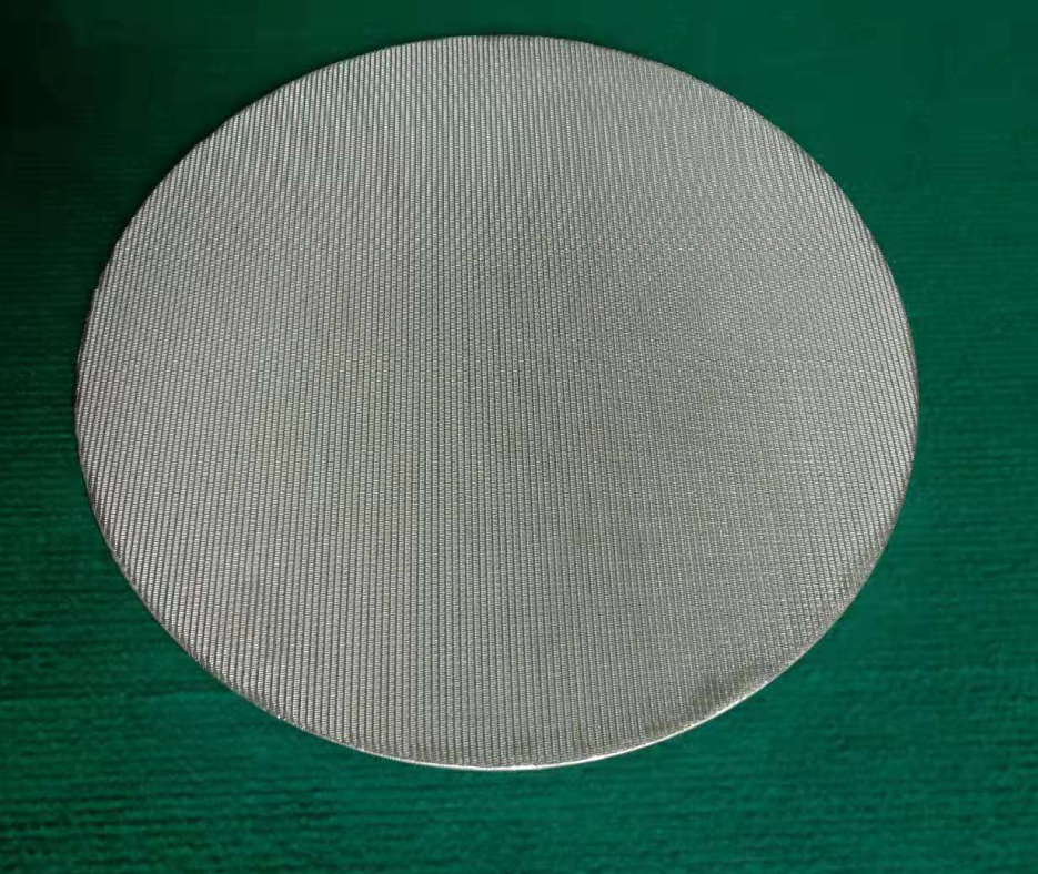 400 microns 316 sintered stainless steel filter disc China