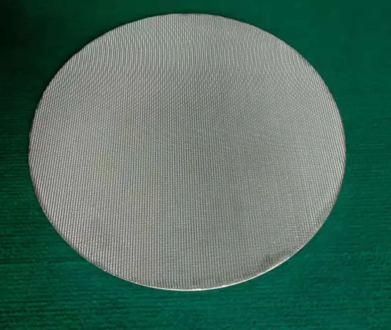 400 microns 316 sintered stainless steel filter disc