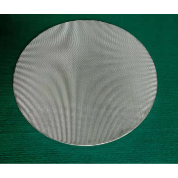 Disco de filtro de acero inoxidable sinterizado de 400 micrones 316