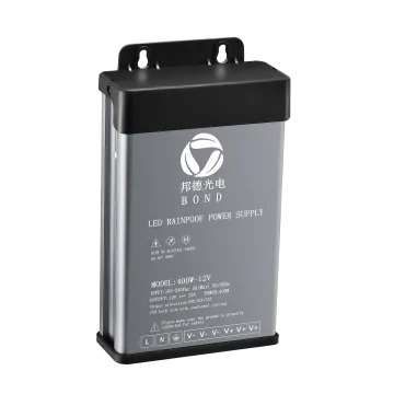 High Quality Outdoor IP43 Rainproof LED Driver DC12V 60W-400W Power Supply