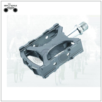 Grey CNC machined bicycle aluminum alloy pedal