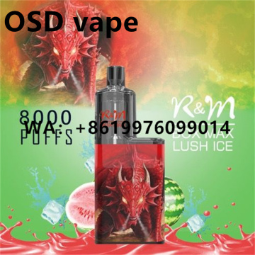 R&M BOX MAX Mesh Disposable Vape Kit 8000