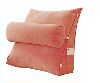 Sofa Waist Cushion Wedge Backrest Pillow