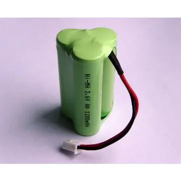 AAA1200mAh 3.6V NIMH battery pack for cordless phone/ walkie-talkie