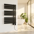 Radiador de baño de metal de ahorro de energía montado en la pared con protección contra sobrecalentamiento y control digital