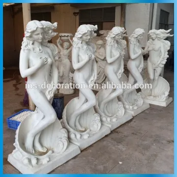 Cast stone outdoor sculpture