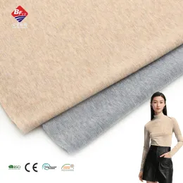 Wholesale Customized Acrylic Spandex Blend Wool Fleece Fabric