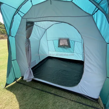 Outwell 6P Family Tent with Awning Porch Extension