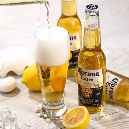 Premium Corona Beer Selection