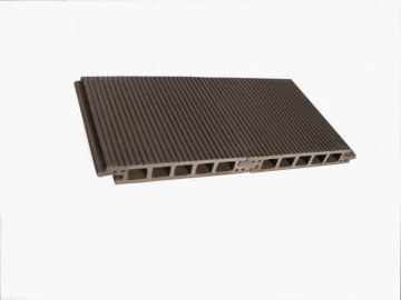 Swimming Pool Wpc Floor Decking , 100x25mm Engineered Composite Floor