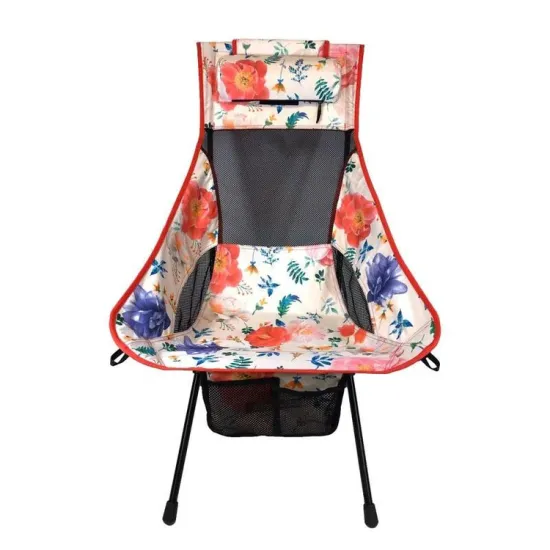 Wholesale Beach Backpack Chair - Folding Aluminum Ergonomic High Back Chair