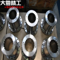 Precision steel component maching worm shaft and flange