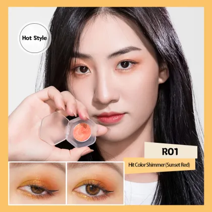 Hot Selling 4 in 1 Cute Cosmetics Palette: Eyeshadow, Bronzing Powder, Blush & Highlight