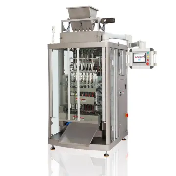 Multilane liquid honey powder stick packing machine