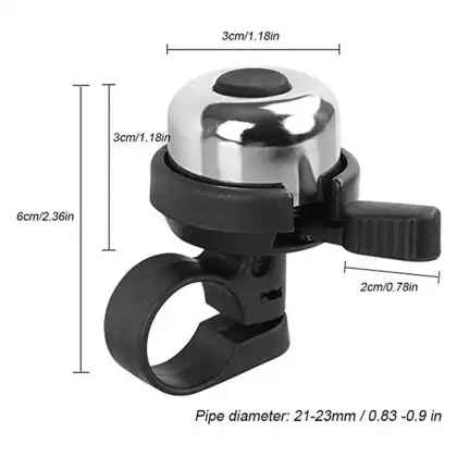 Super Loud Copper Bike Bell for Mountain Road Cycling and Alarm