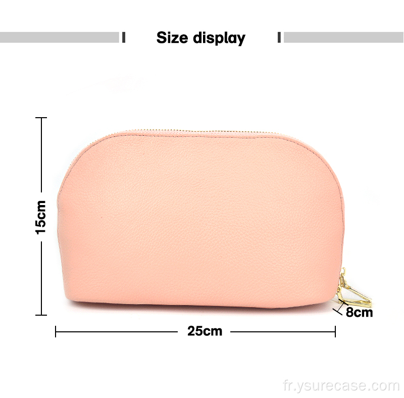 Sac fourre-tout personnalisé multifonctionnel en cuir de caillou de cailloux