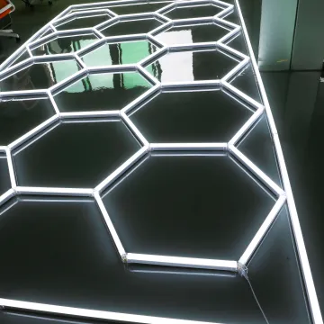 Honeycomb Work Light Bar for Car Wash Station - 110v/220v Garage Ceiling LED Light