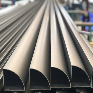 Aluminum Extrusion Section Manufacturer in Foshan: Triangle Anodized Champagne Decorative Profiles