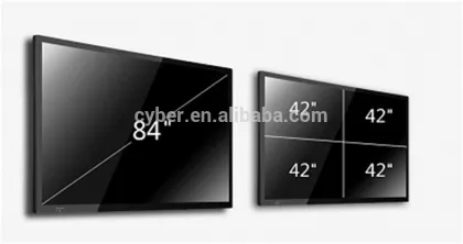 10points 84inch smart board interactive flat panel which integrated with LG panel