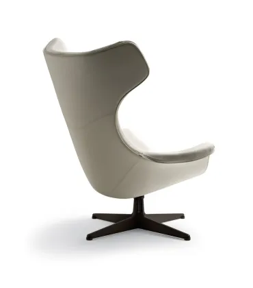 Contemporary swivel armchair REGINA II chair