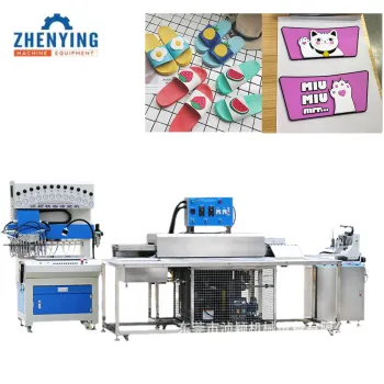 PVC Intelligent Cover Sandal Pressing Shoe Sole/Vamp Injection Molding Machine for Sale
