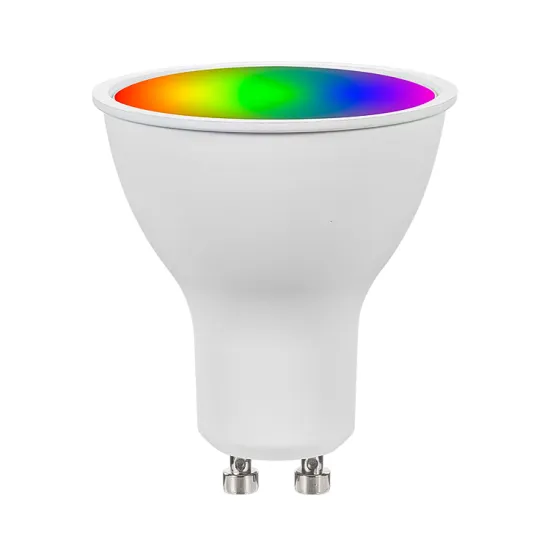 RGBW LED Spot Light GU10 with Tuya App Control, Compatible with Alexa and Google Assistant
