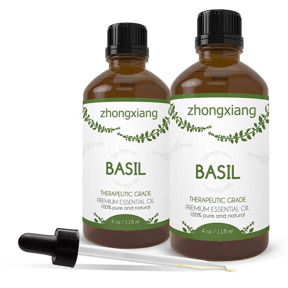 OEM/ODM 100% pure and natural basil essential oil