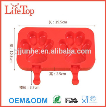 Cute Bear Paw Mold Handmade DIY Ice Cream Mould for Kids