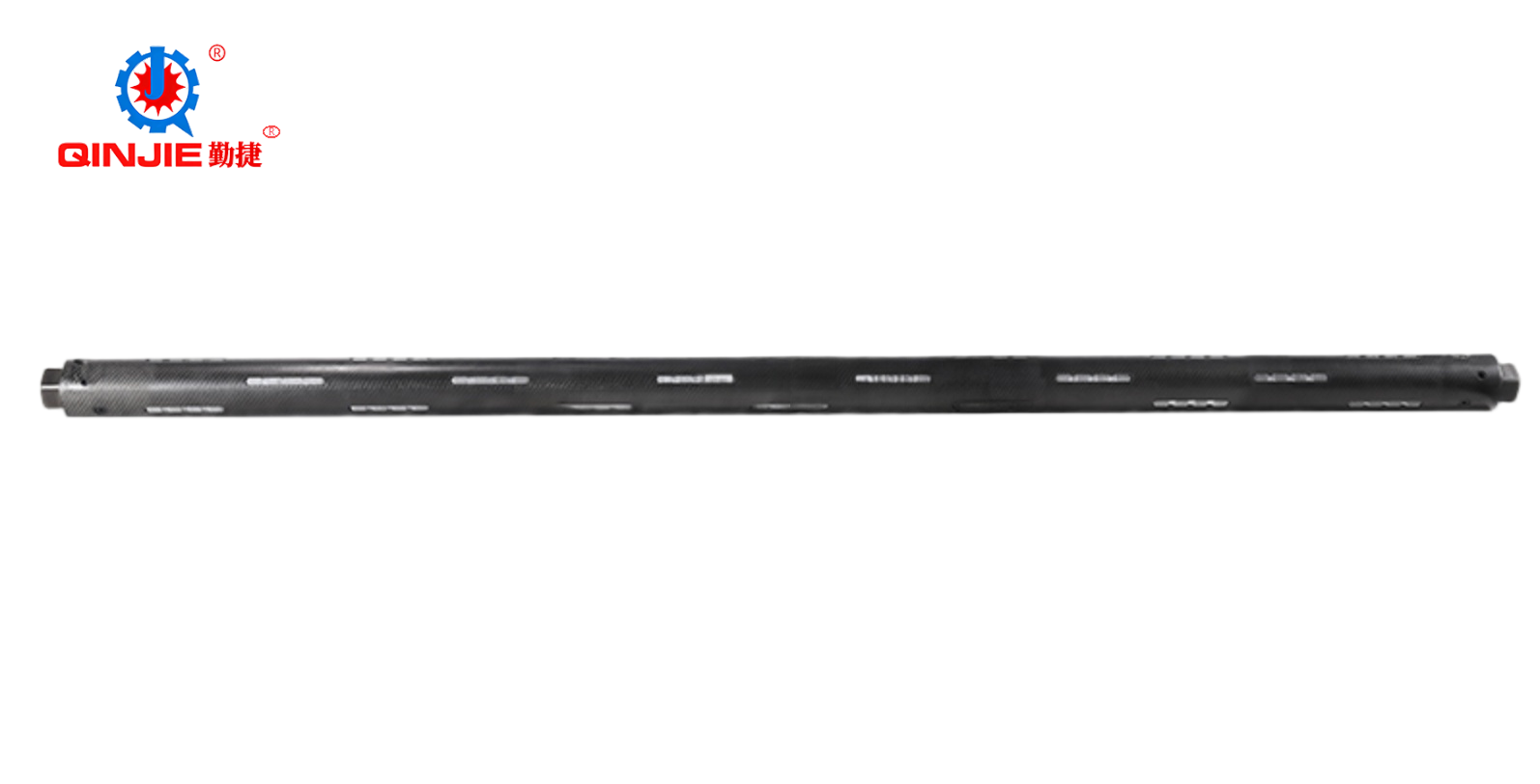 Eixo inflável com chave convexa de 3 polegadas (fibra de carbono)