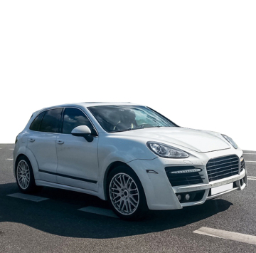 Kit per il corpo in stile tecnologico in fibra di vetro per Porsche Cayenne 958 (2011-2014)