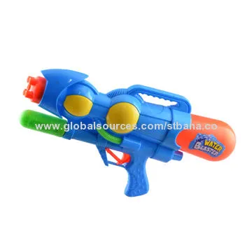Water Pump Gun, 9m Maximum Distance, Red/Blue/Yellow 3-color Assorted