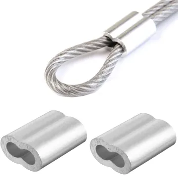 US Type 8 Shape Stop Sleeves, DIN3093 Aluminium Hourglass Crimping Loop Sleeve, 7/16\" Double Barrel Crimp Sleeves Kit: Complete Guide and Product Details