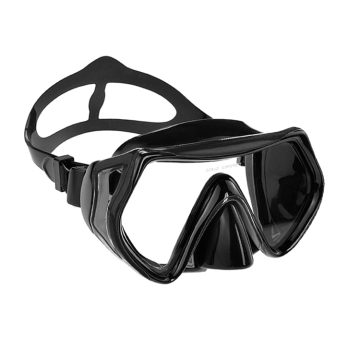 Adult Anti-Fog Scuba Diving Mask with Tempered Glasses for Spearfishing