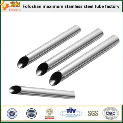 TWSS stainless steel 304 pipes are ERW welded domestic water piping