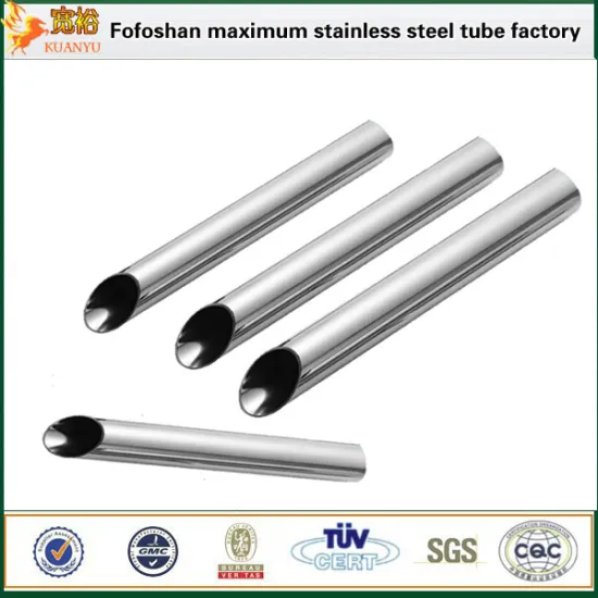 TWSS stainless steel 304 pipes are ERW welded domestic water piping