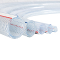 Tubo rinforzato con treccia trasparente in pvc super flessibile