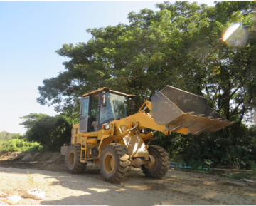 Maquinaria de tierras Lovol FL920H Mini Wheel Carger