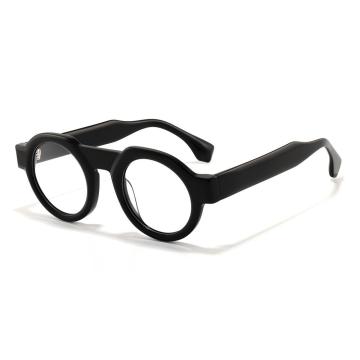 Mellume Chunky Crown-Panto Flat-Top Acetate Glasögon
