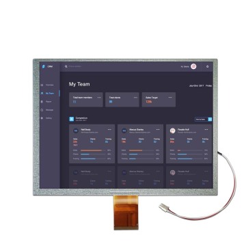 800x600 Auflösung 10,4 "TFT -LCD -Display mit RGB -Schnittstelle für industrielle Anwendungen