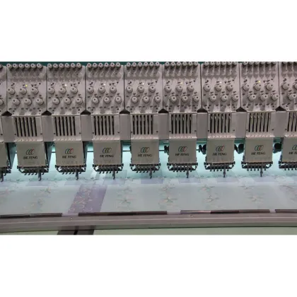 Embroidery lace machine with dahao system