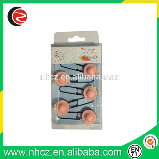 Pink Flower Bookmark PVC Set