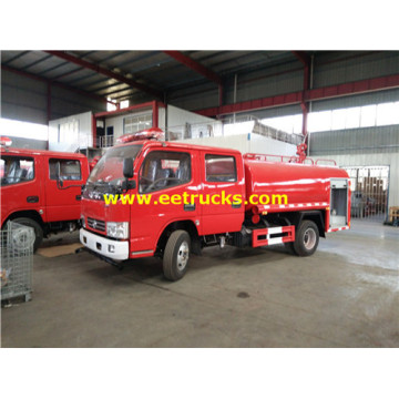 Camions de pompiers de forêt de Dongfeng 3000 litres