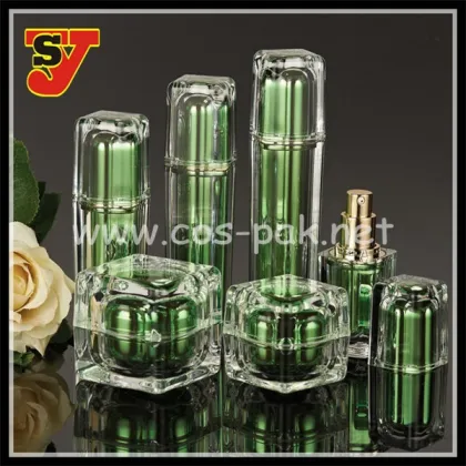 Plastic UV Colored Square Serum Pack